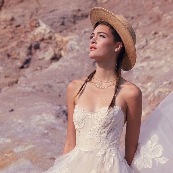 Designer Wedding Dress, Willowby by Watters Harmony (Sunset), Size 8 - Picture 7 of 13